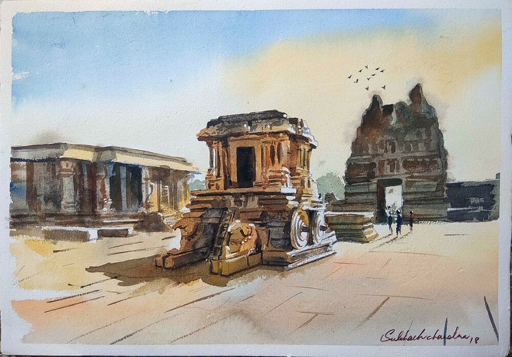 Stone Chariot Hampi 2