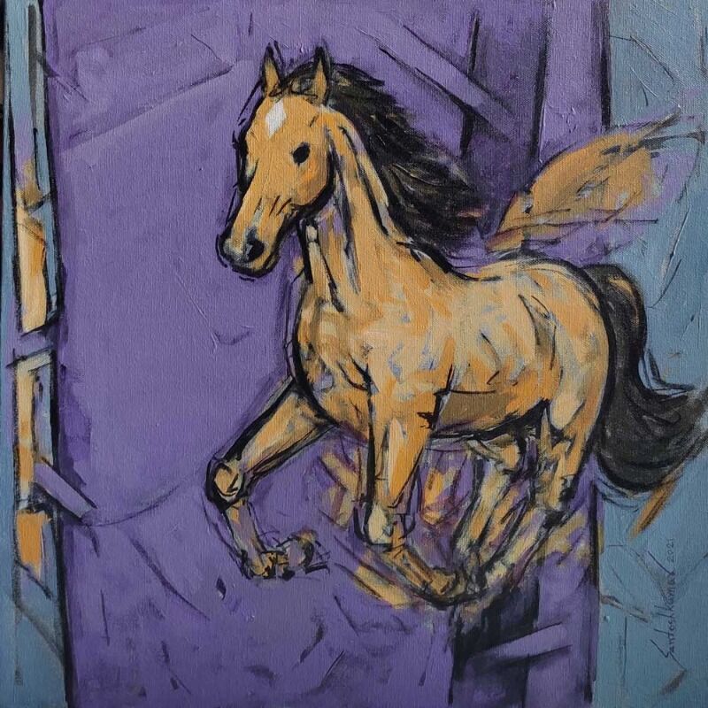 Abstract horse s 4