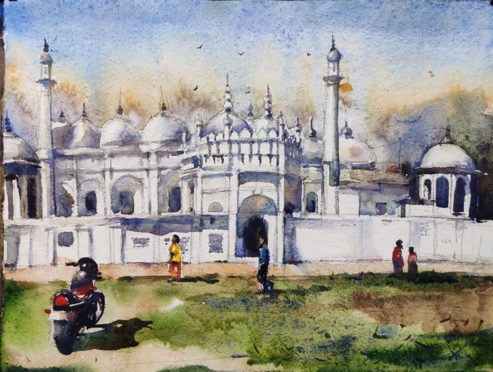 Indian village painting 7