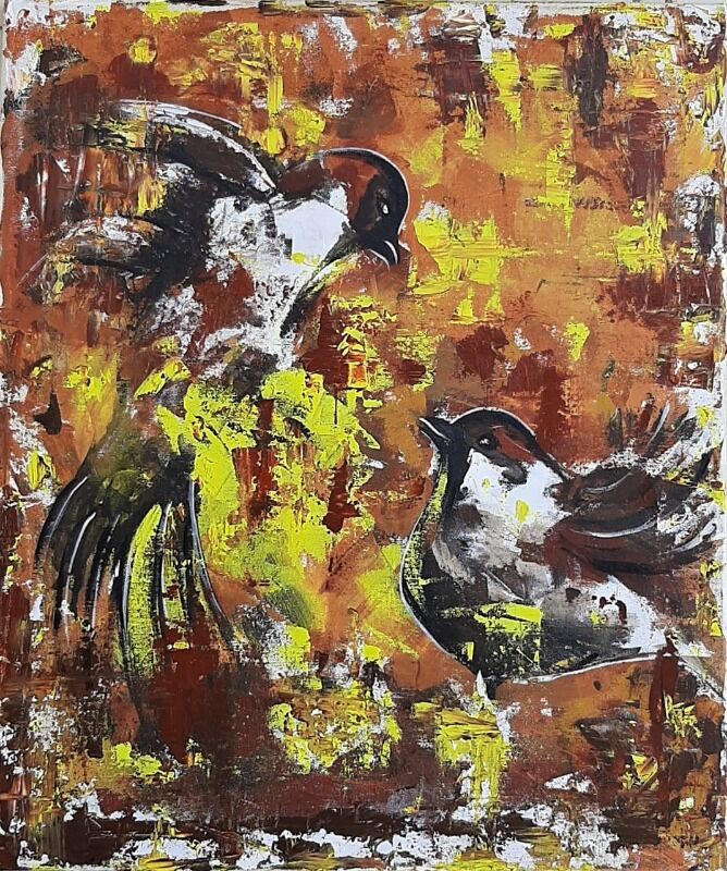 Bird abstract 91