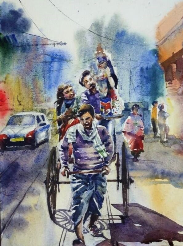 Daily life of Kolkata, city of joy