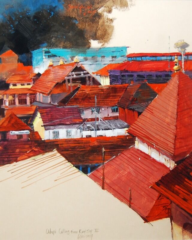 Udupi calling from roof top  2