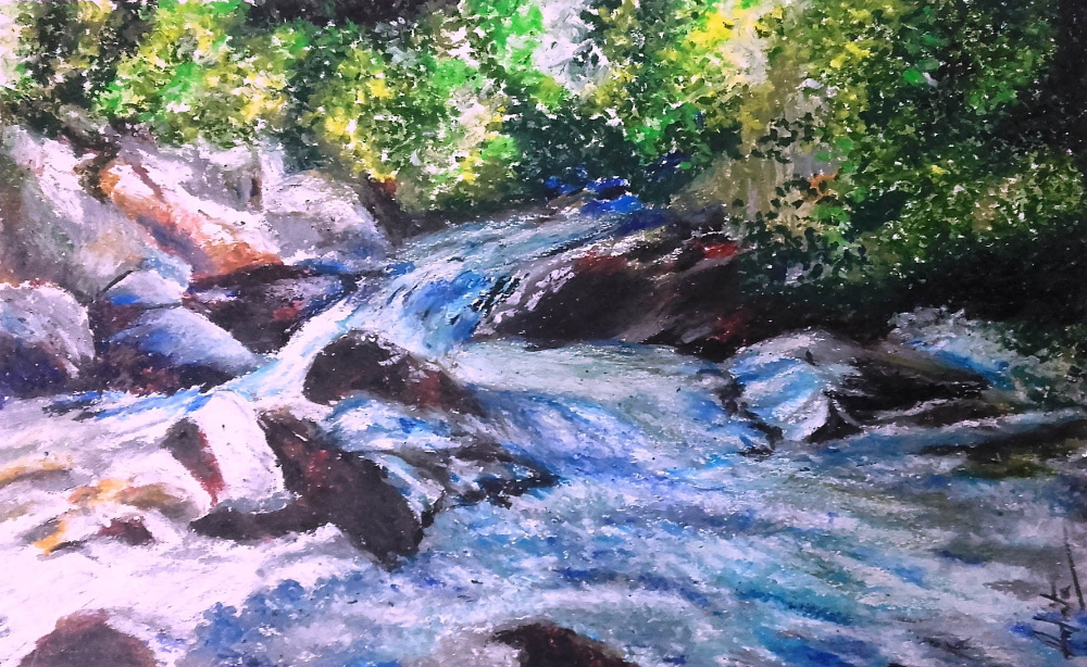 Landscape Waterfall