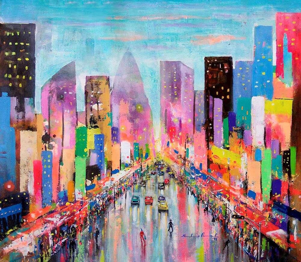 Colorful City of Joy