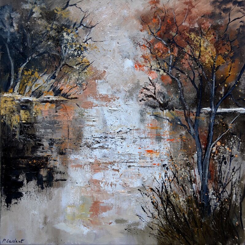 Pond in autumn