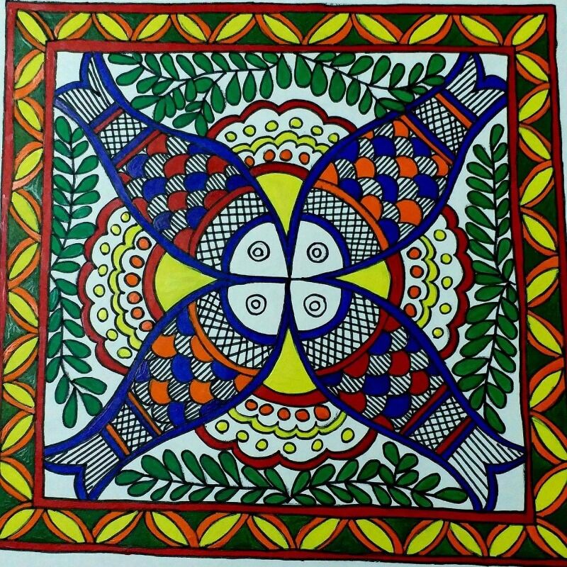 Fish Mandala- Good Luck