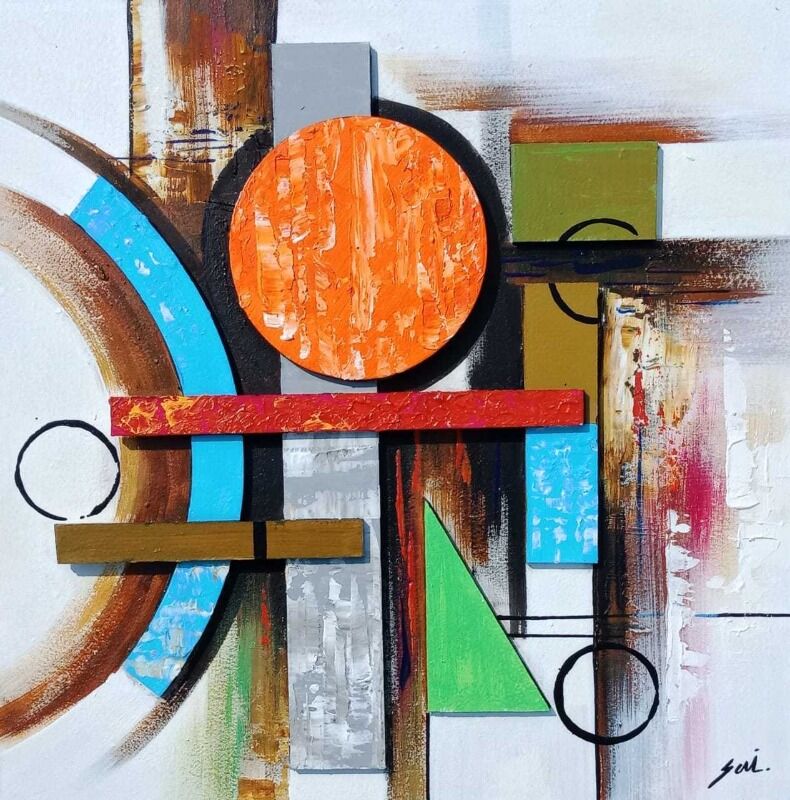 Geometric Abstract Art 6