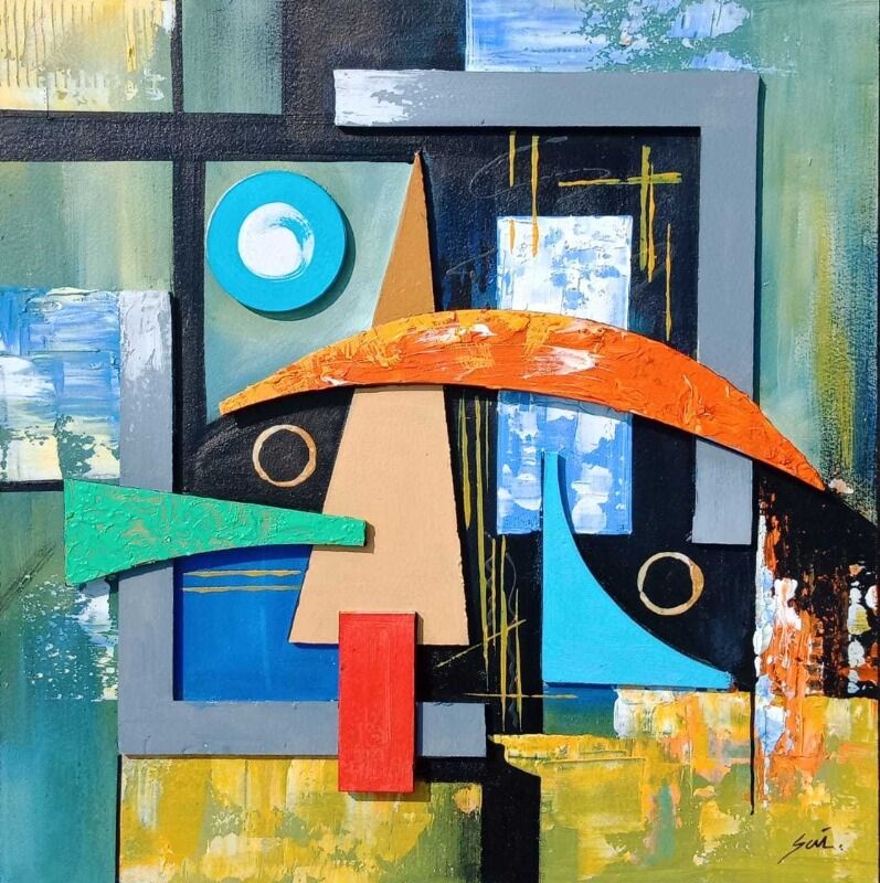 Geometric Abstract Art 8