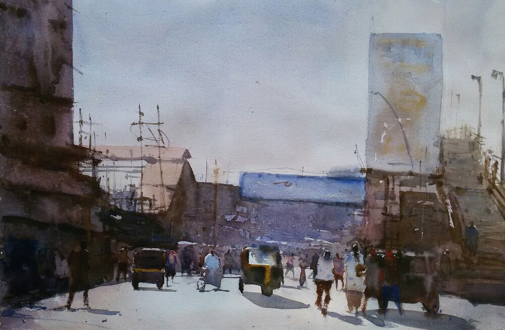 landscape watercolor 9