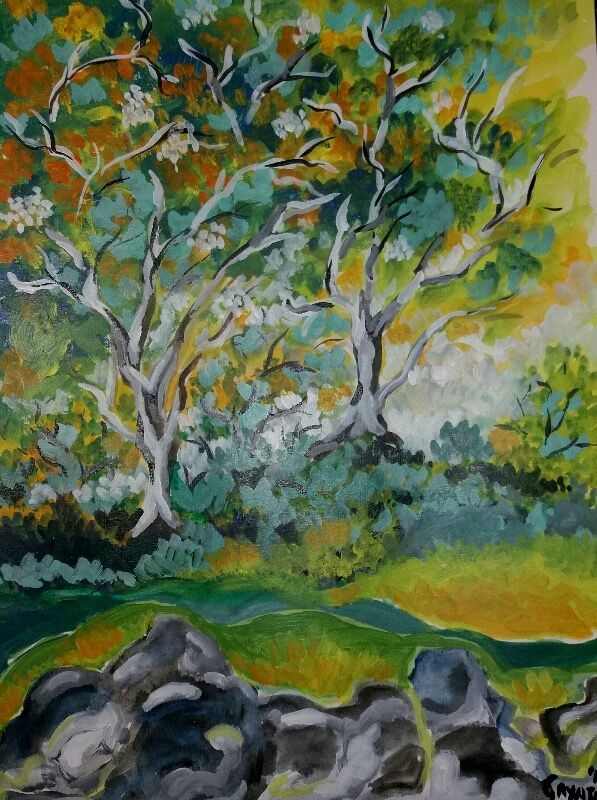 Modern Abstract Landscape 1