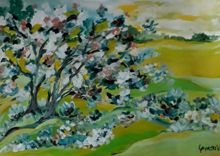 Modern Abstract Landscape 4