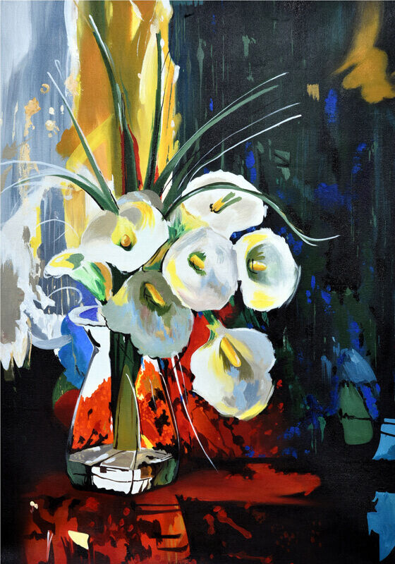 Floral beauty - Abstract Artwork