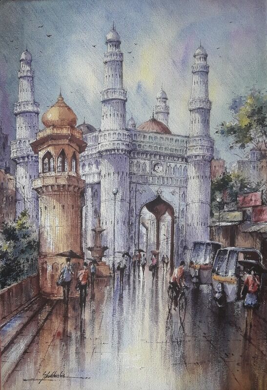 The charminar in Hyderabad 3