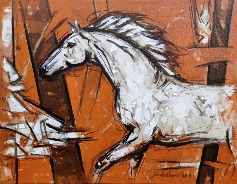 Abstract horse s 2