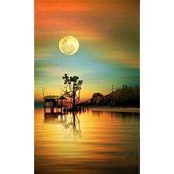 Making abstract art integrate into a modern décor is actually quite simple