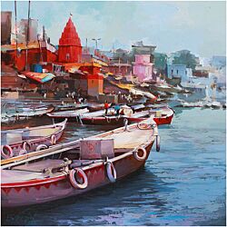 Indian  Painting,realistic Painting that will take centre stage of your space