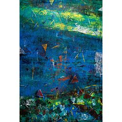 abstract painting,,nature art painting,If your décor is modern and your floor plan is open, consider hanging a giant abstract painting in your living room.  Aesthetics does matter