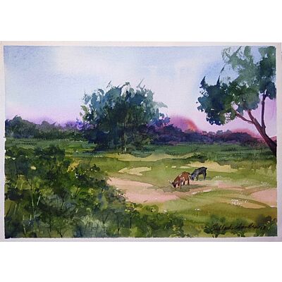 Rural India Painting 3