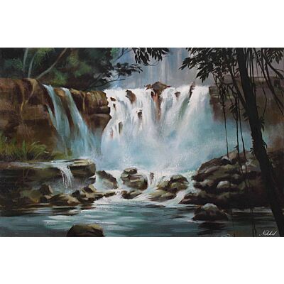 Enchanting Beauty of waterfall