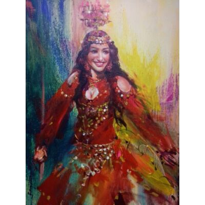 Enjoying Candle Dance