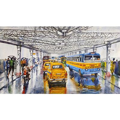 Indian village painting 1