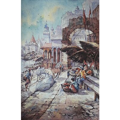 Benaras ghat series-10