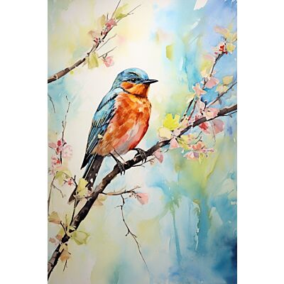 Bird on the branch 4