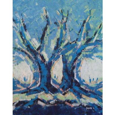 Landscape With Two Trees