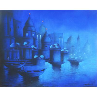 Moonlight in Banaras
