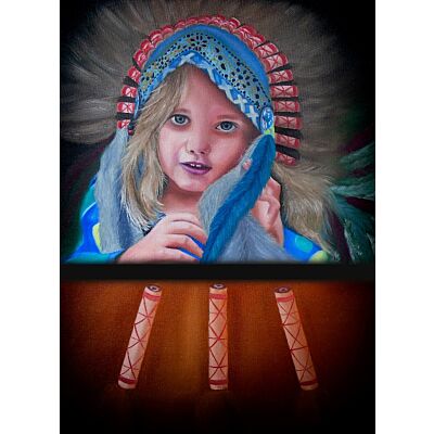 Child with Magical Eyes