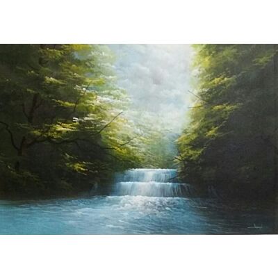 Enthralling waterfall