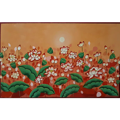 pichwai lotus pond 6