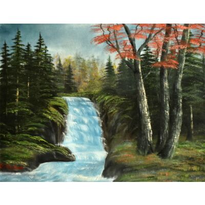 Waterfall in Forest series 2