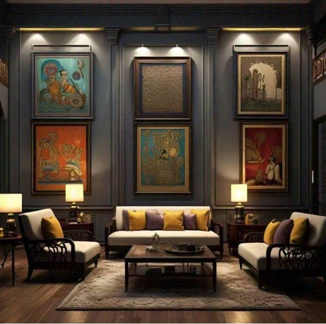 Indian Decor Ideas for your Living Room - Creative Lighting