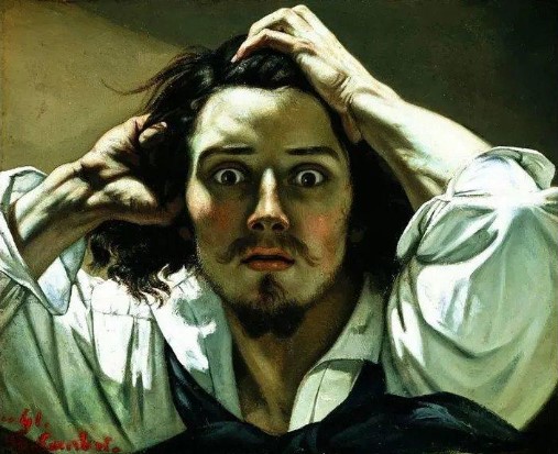 Gustave Courbet - Le Desespere, 1845