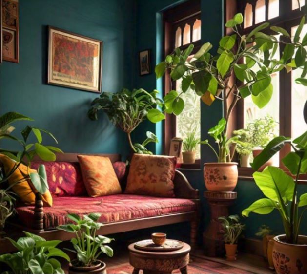 Indian Decor Ideas for your Living Room - Plants
