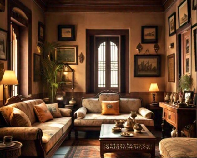 Indian Decor Ideas for your Living Room - Vintage and Antique Pieces