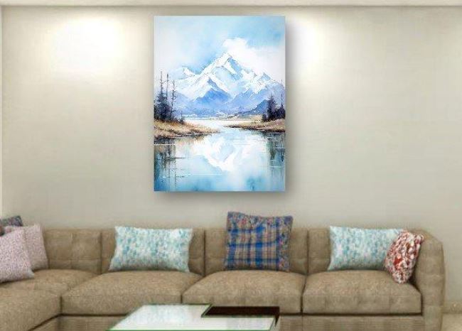 Indian Decor Ideas for your Living Room - Wall Painting