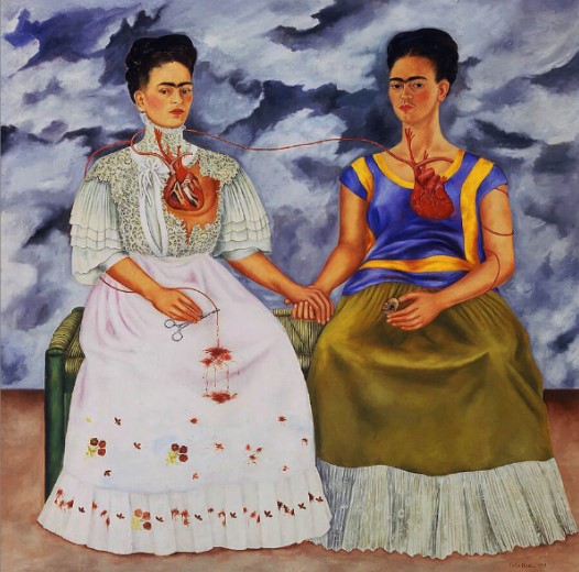 Frida Kahlo – The Two Fridas (1939) Frida Kahlo – The Two Fridas (1939)
