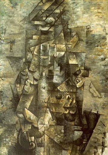 Georges Braque – Man With a Guitar (1911-1912) Georges Braque – Man With a Guitar (1911-1912)