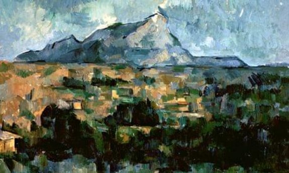 Paul Cézanne – Mont Sainte-Victoire (1902) Paul Cézanne – Mont Sainte-Victoire (1902)