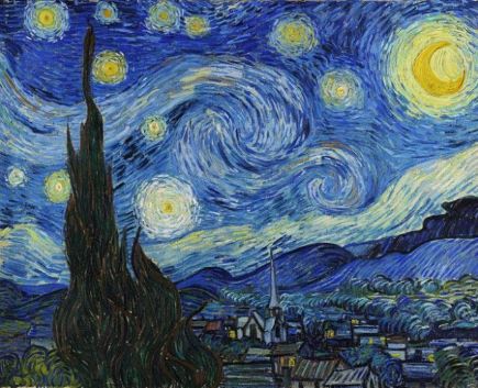 The Starry Night by Vincent Van Gogh